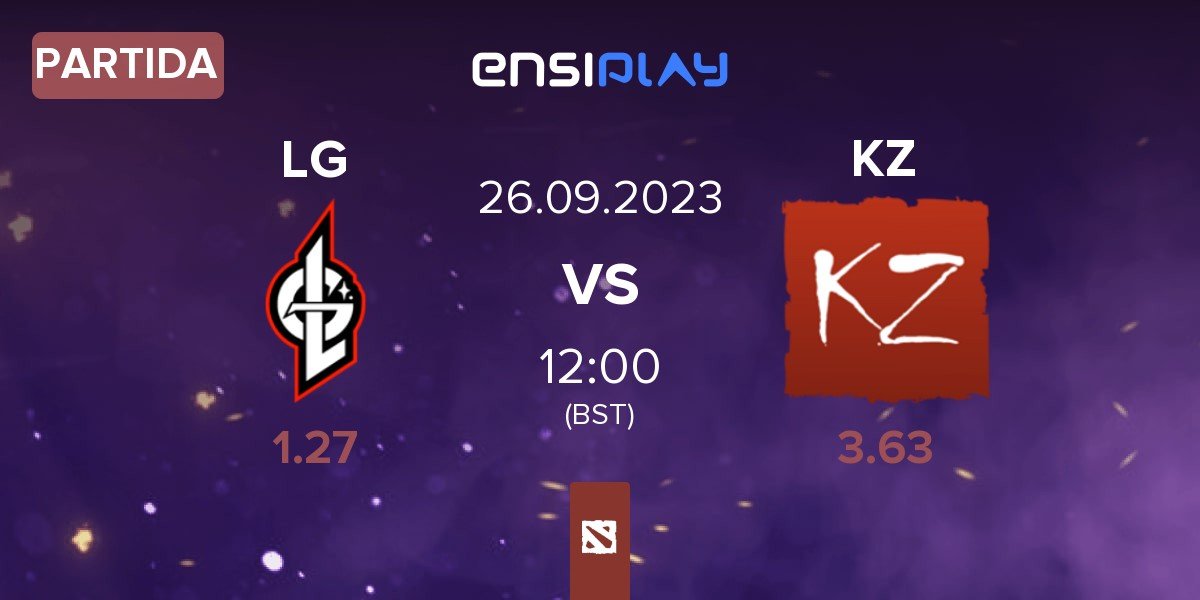 Partida Luna Galaxy LG vs KZ TEAM KZ | 26.09