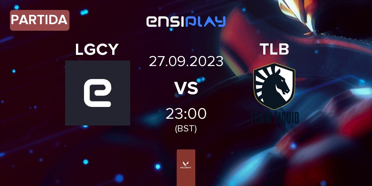 Partida Legacy LGCY vs Team Liquid Brazil TL.BR | 27.09