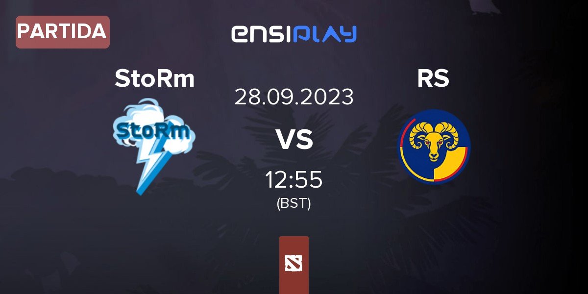 Partida StoRm vs Plasma RS | 28.09