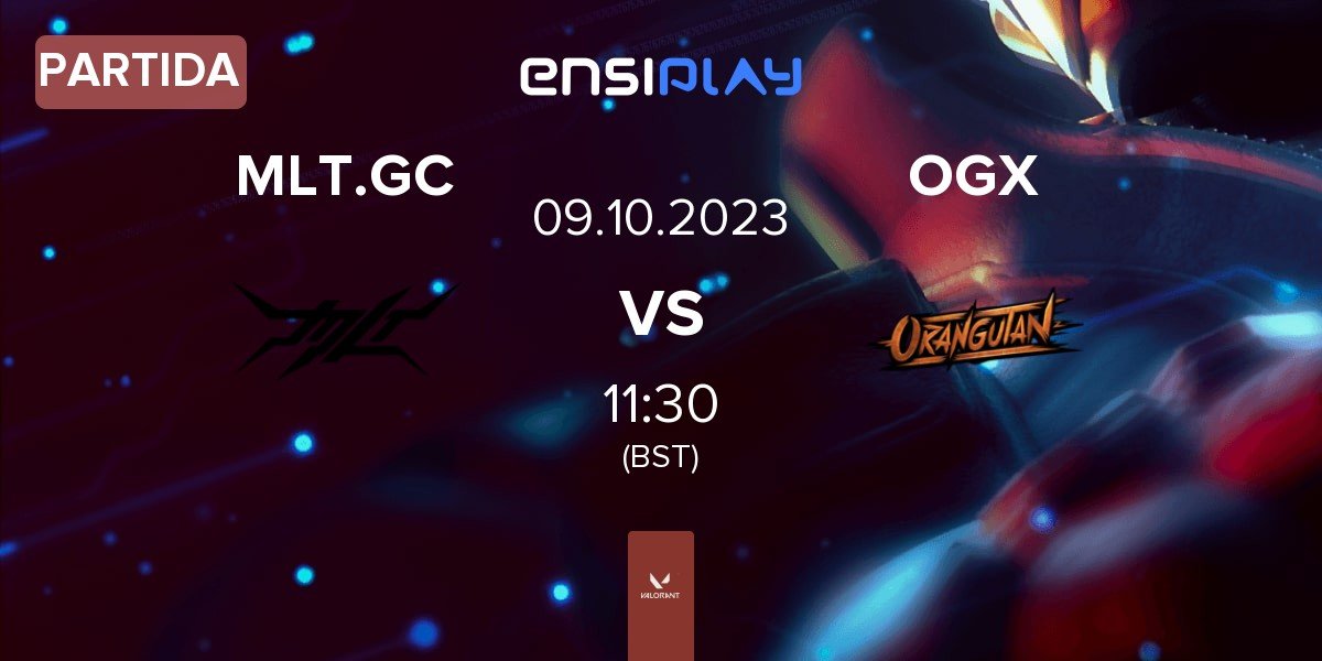 Partida MLT eSports GC MLT.GC vs Orangutan Female OGX | 09.10