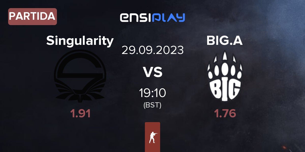 Partida Team Singularity Singularity vs BIG Academy BIG.A | 29.09