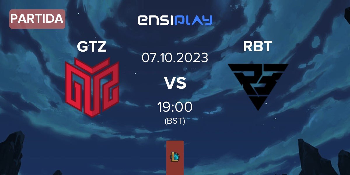 Partida GTZ Esports GTZ vs Ramboot Club RBT | 07.10