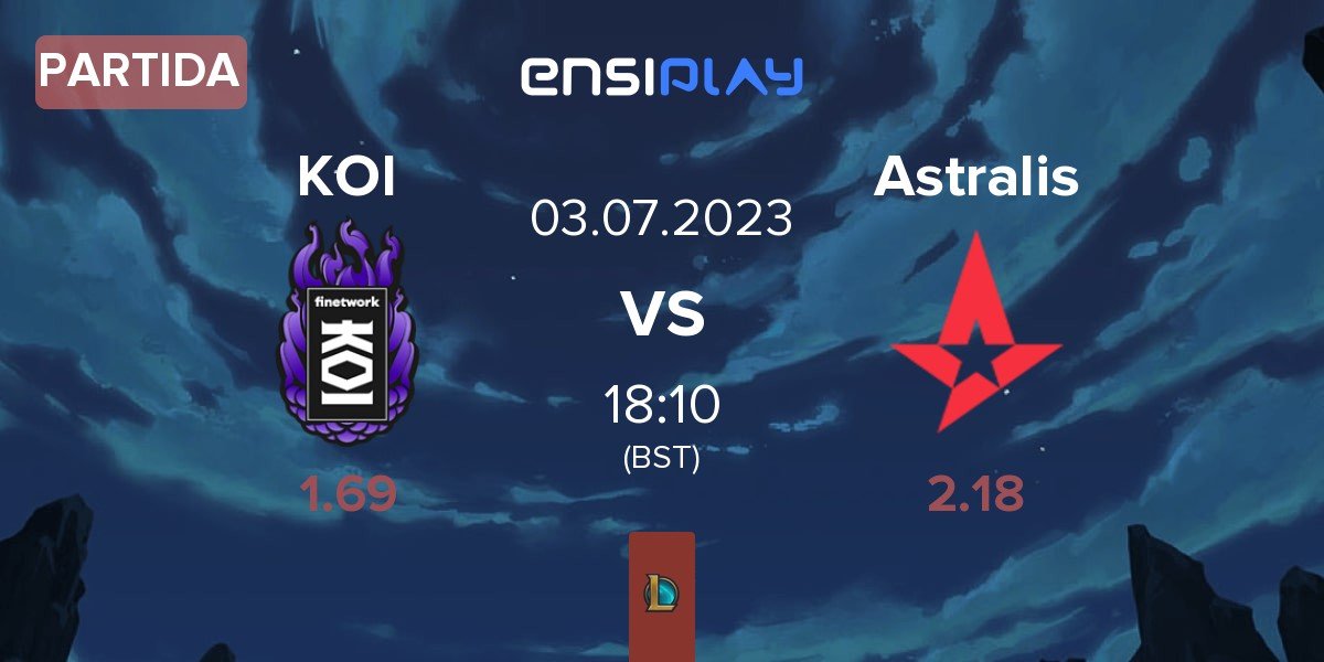 Partida KOI vs Astralis | 03.07