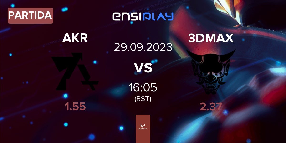 Partida Akroma AKR vs 3DMAX | 29.09