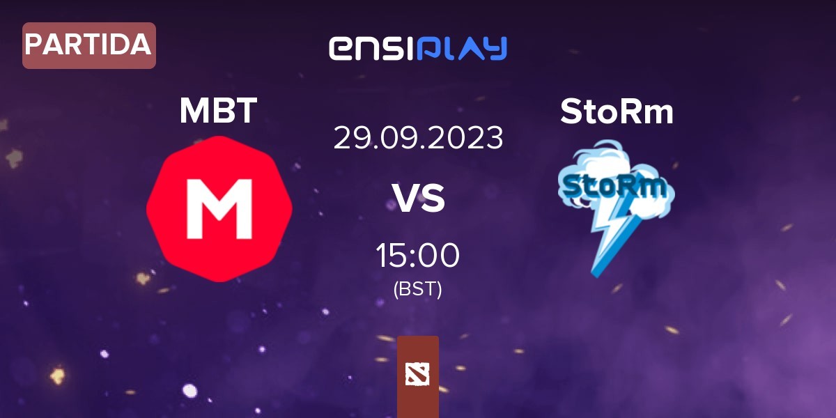 Partida MarsBet Team MBT vs StoRm | 29.09