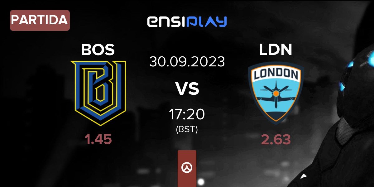 Partida Boston Uprising BOS vs London Spitfire LDN | 30.09