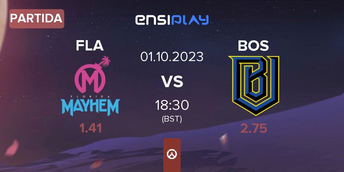 Partida Florida Mayhem FLA vs Boston Uprising BOS | 01.10