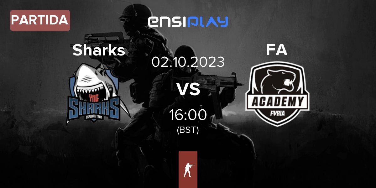 Partida Sharks Esports Sharks vs FURIA Academy FA | 02.10