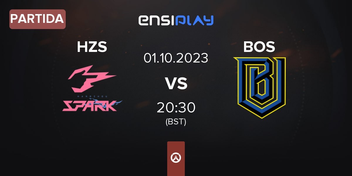 Partida Hangzhou Spark HZS vs Boston Uprising BOS | 01.10