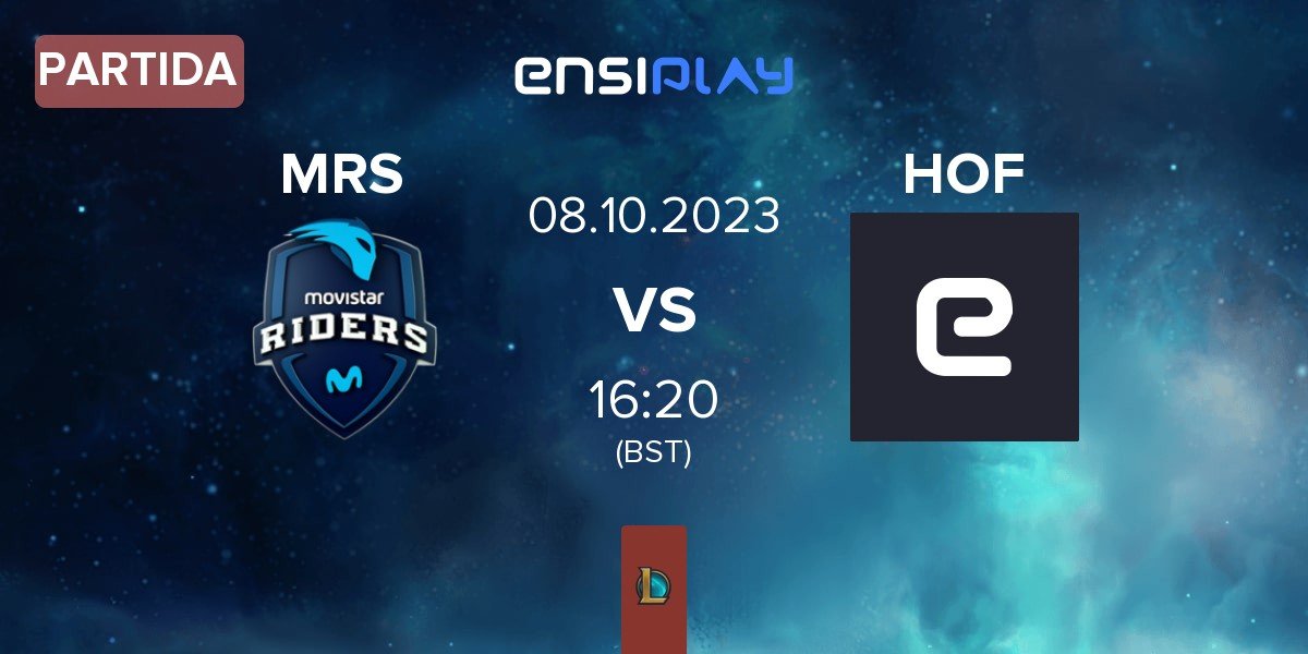 Partida Movistar KOI KOI vs Hurricane of Feathers HOF | 08.10