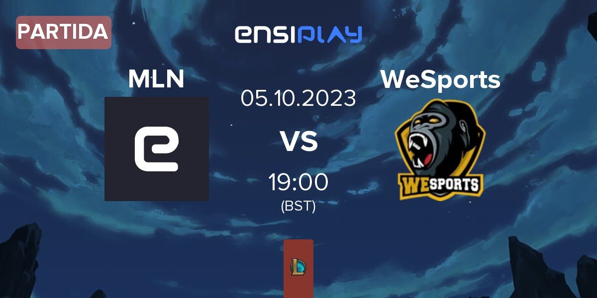 Partida Marlian Esports MLN vs WeSports | 05.10