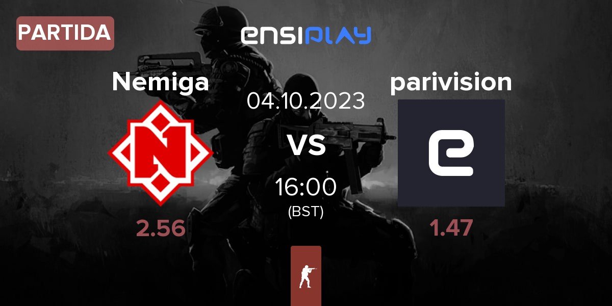 Partida Nemiga Gaming Nemiga vs PARIVISION parivision | 04.10