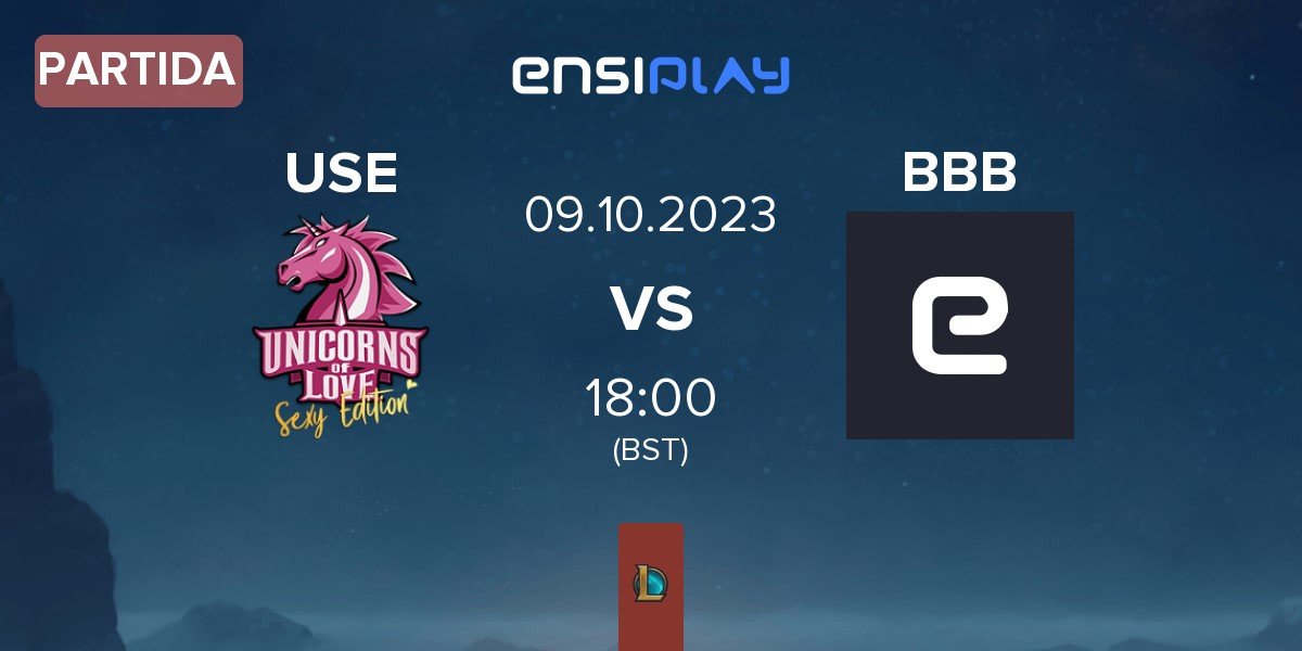 Partida Unicorns of Love Sexy Edition USE vs Bombabeutlins BBB | 09.10