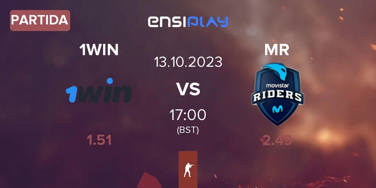 Partida 1WIN vs Movistar Riders MR | 13.10