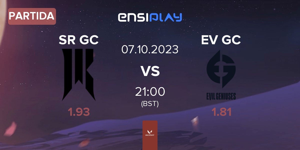 Partida Shopify Rebellion GC SR GC vs Evil Geniuses GC EV GC | 07.10