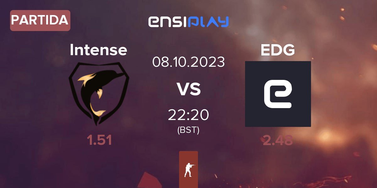 Partida Intense Game Intense vs Escolinha Do Gugu EDG | 08.10