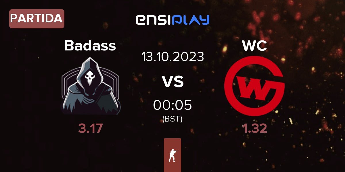 Partida Badass vs Wildcard Gaming WC | 12.10