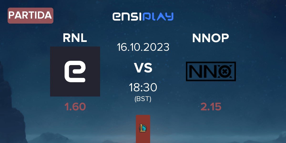 Partida RNL ROAR RNL vs NNO Prime NNO | 16.10