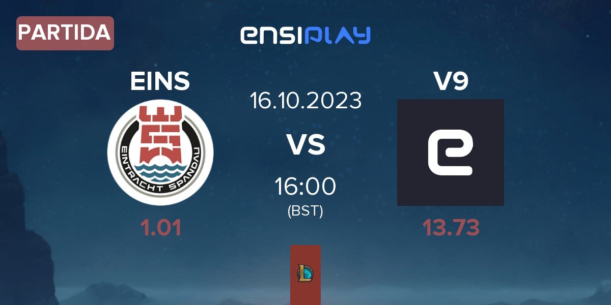 Partida Eintracht Spandau EINS vs VININE V9 | 16.10