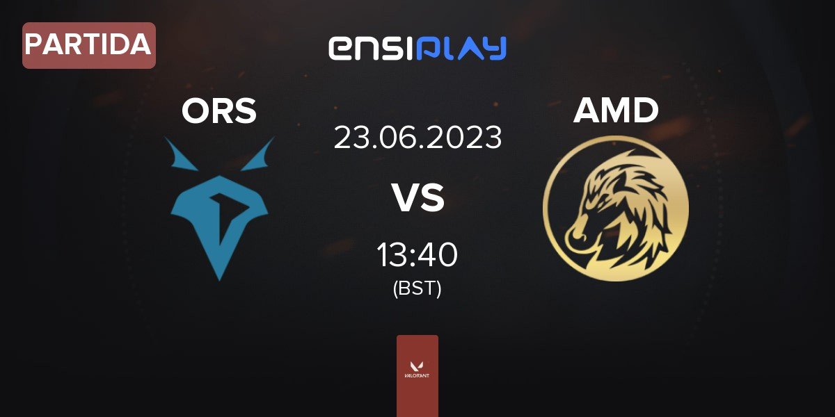 Partida Onyx Ravens Sapphire ORS vs Al Mooryaat Daredevils AMD | 23.06