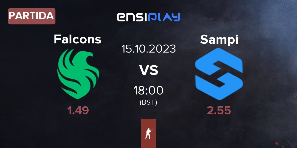 Partida Team Falcons Falcons vs Team Sampi Sampi | 15.10
