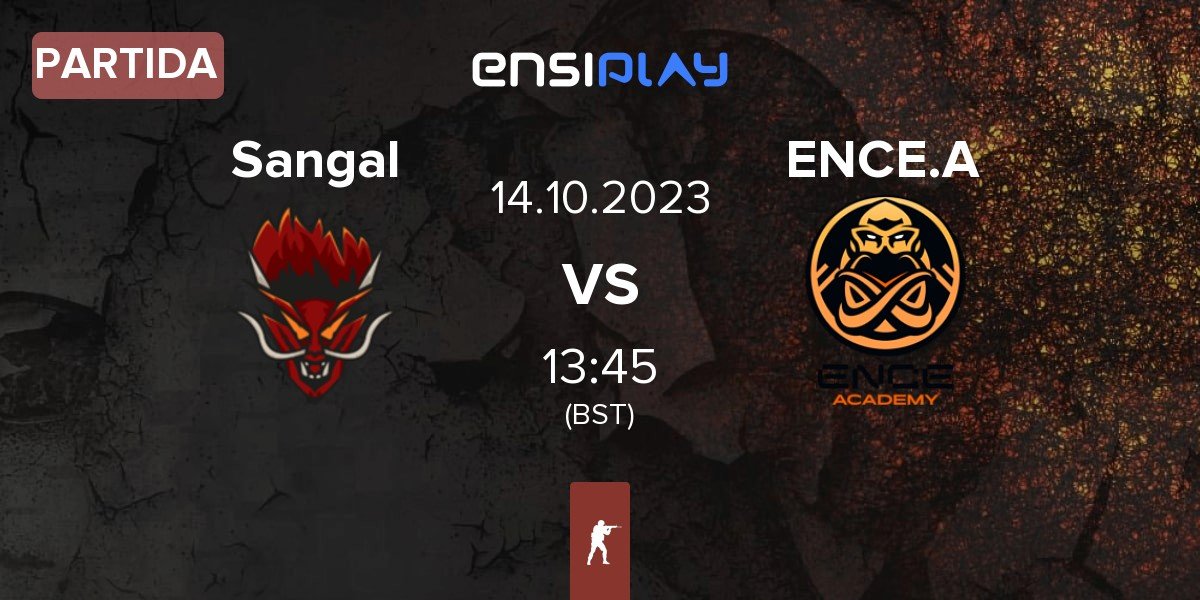 Partida Sangal Esports Sangal vs ENCE Academy ENCE.A | 14.10