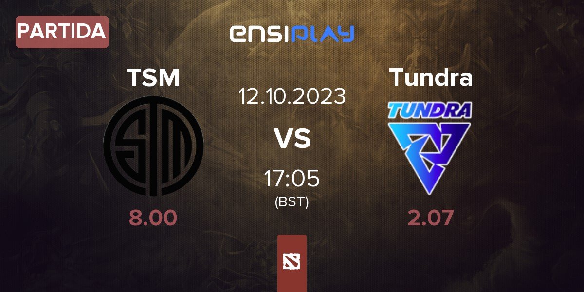 Partida TSM vs Tundra Esports Tundra | 12.10