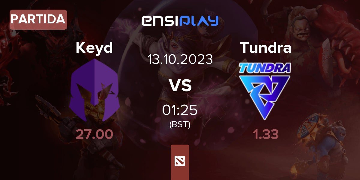 Partida Keyd Stars Keyd vs Tundra Esports Tundra | 13.10