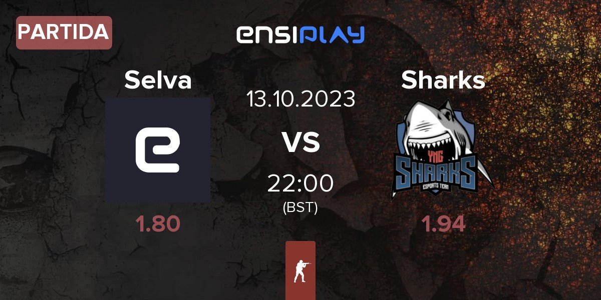 Partida Selva vs Sharks Esports Sharks | 13.10