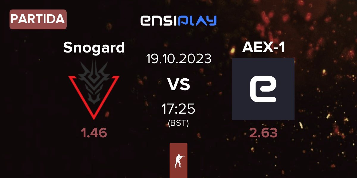 Partida SNOGARD Dragons Snogard vs AEX-1 | 19.10