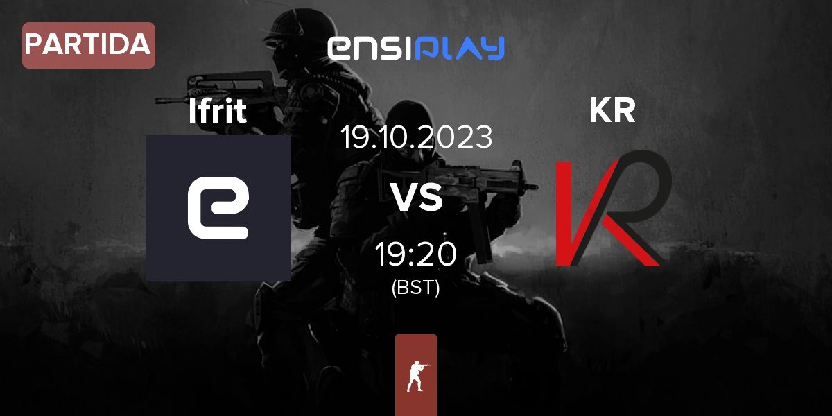 Partida Team Ifrit Ifrit vs teamKR eSport Club KR | 19.10