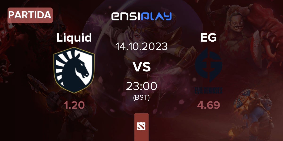 Partida Team Liquid Liquid vs Evil Geniuses EG | 14.10