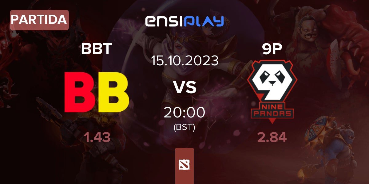 Partida BetBoom Team BBT vs 9Pandas 9P | 15.10