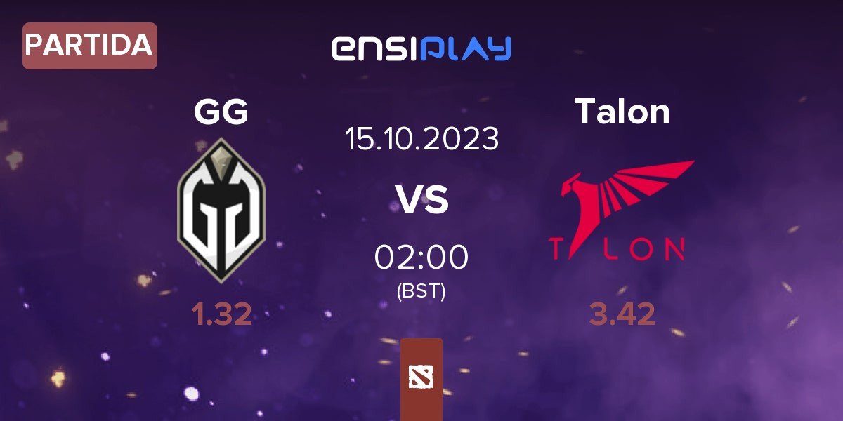 Partida Gaimin Gladiators GG vs Talon Esports Talon | 14.10