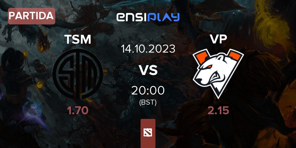 Partida TSM vs Virtus.pro VP | 14.10