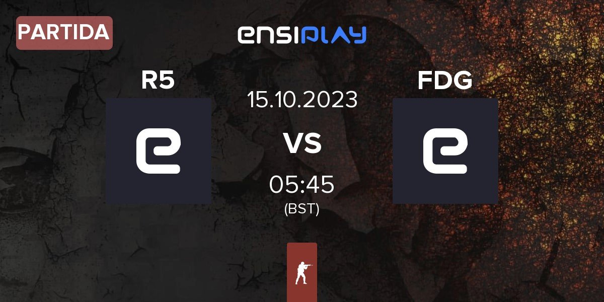 Partida Random 5 R5 vs FIREDUP-Gaming FDG | 15.10