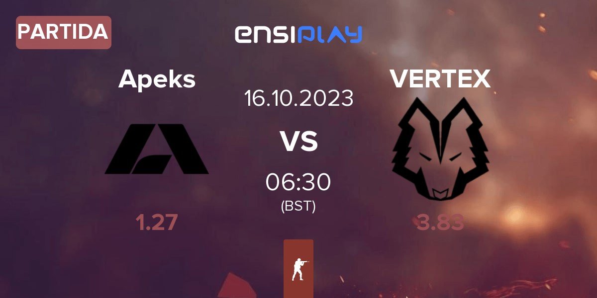 Partida Apeks vs VERTEX ESC VERTEX | 16.10