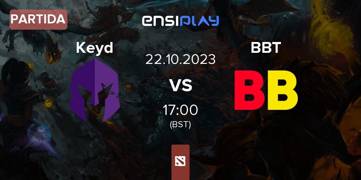 Partida Keyd Stars Keyd vs BetBoom Team BBT | 22.10