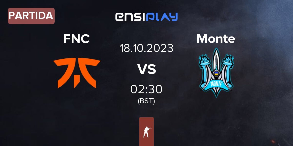 Partida Fnatic FNC vs Monte | 18.10