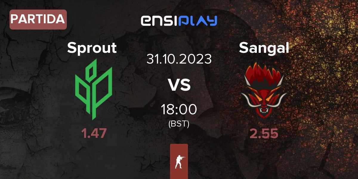 Partida Ex-Sprout ex-Sprout vs Sangal Esports Sangal | 31.10