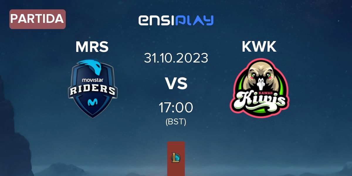 Partida Movistar KOI KOI vs Kawaii Kiwis KWK | 31.10