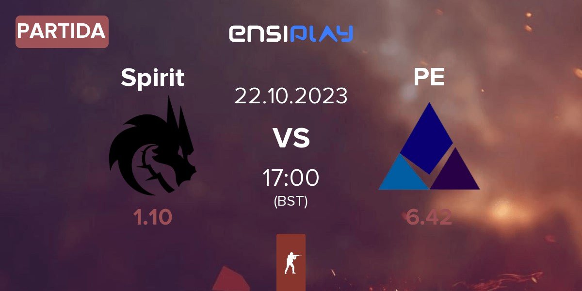 Partida Team Spirit Spirit vs Permitta Esports Permitta | 22.10