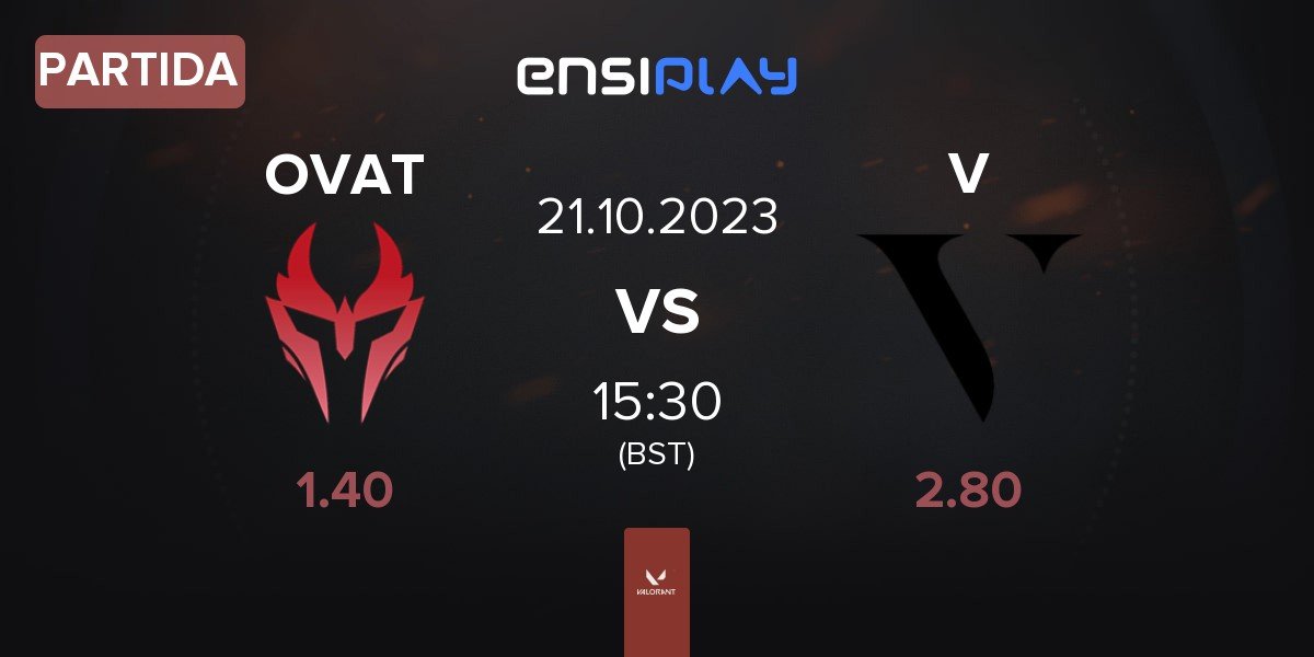 Partida Ovation eSports OVAT vs V Gaming V | 21.10