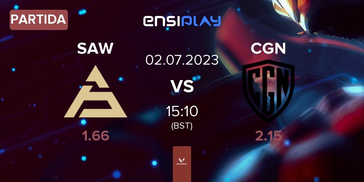 Partida SAW vs CGN Esports CGN | 02.07