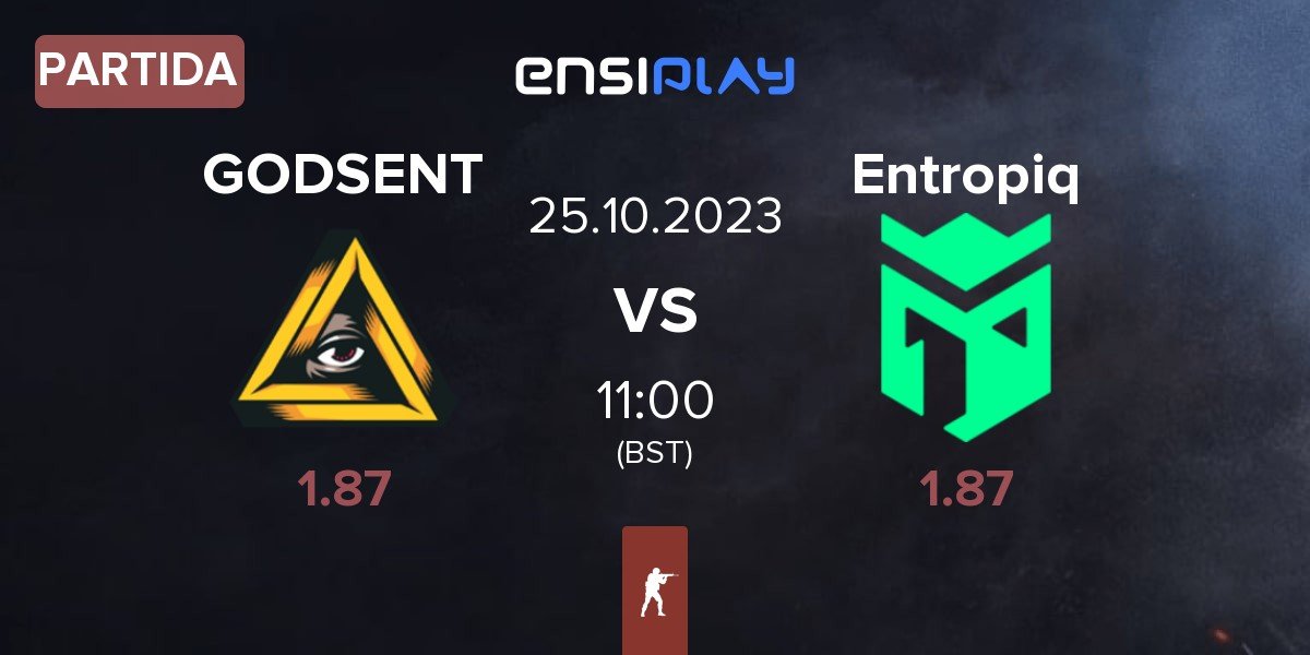 Partida GODSENT vs Entropiq | 25.10