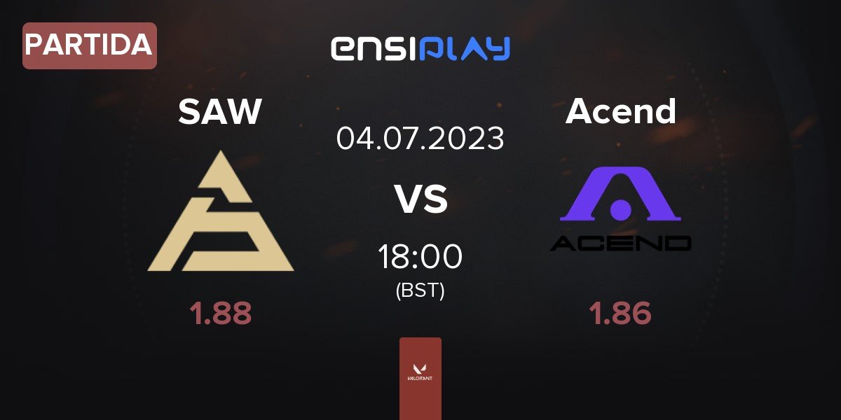 Partida SAW vs Acend ACE | 04.07