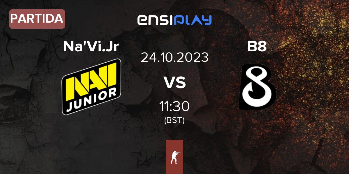 Partida Natus Vincere Junior Na'Vi.Jr vs B8 | 24.10