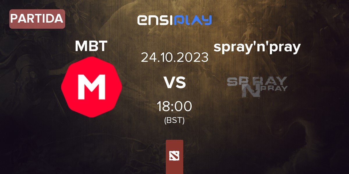 Partida MarsBet Team MBT vs spray'n'pray snp | 24.10