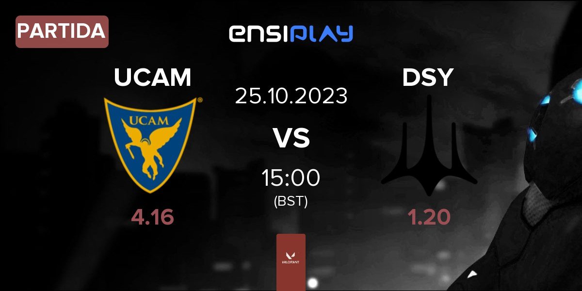 Partida UCAM Esports Club UCAM vs Dsyre DSY | 25.10