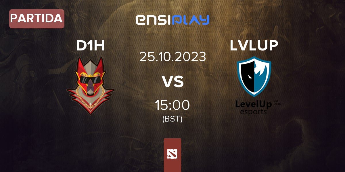 Partida D1 Hustlers D1H vs Level UP LVLUP | 25.10